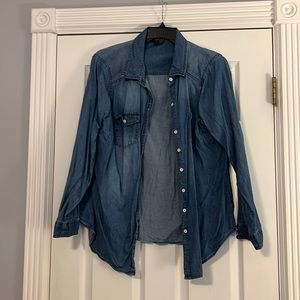Torrid Long Sleeve Denim Shirt. Size 2.